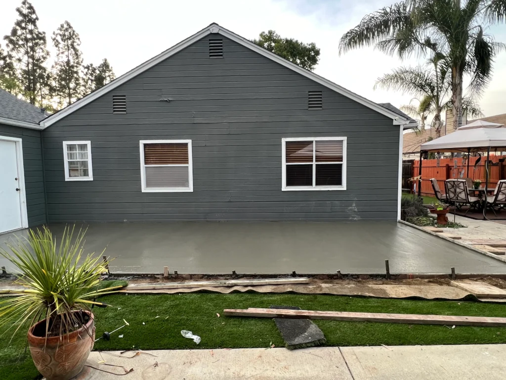 Concrete work by Vision Sunrooms in Menifee, CA